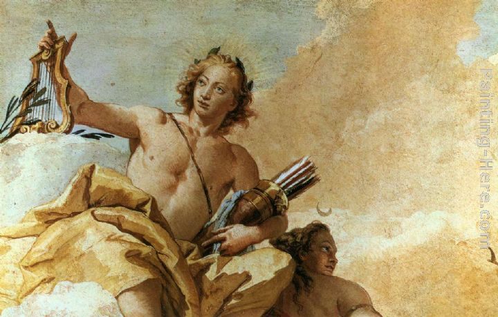 Giovanni Battista Tiepolo Apollo and Diana